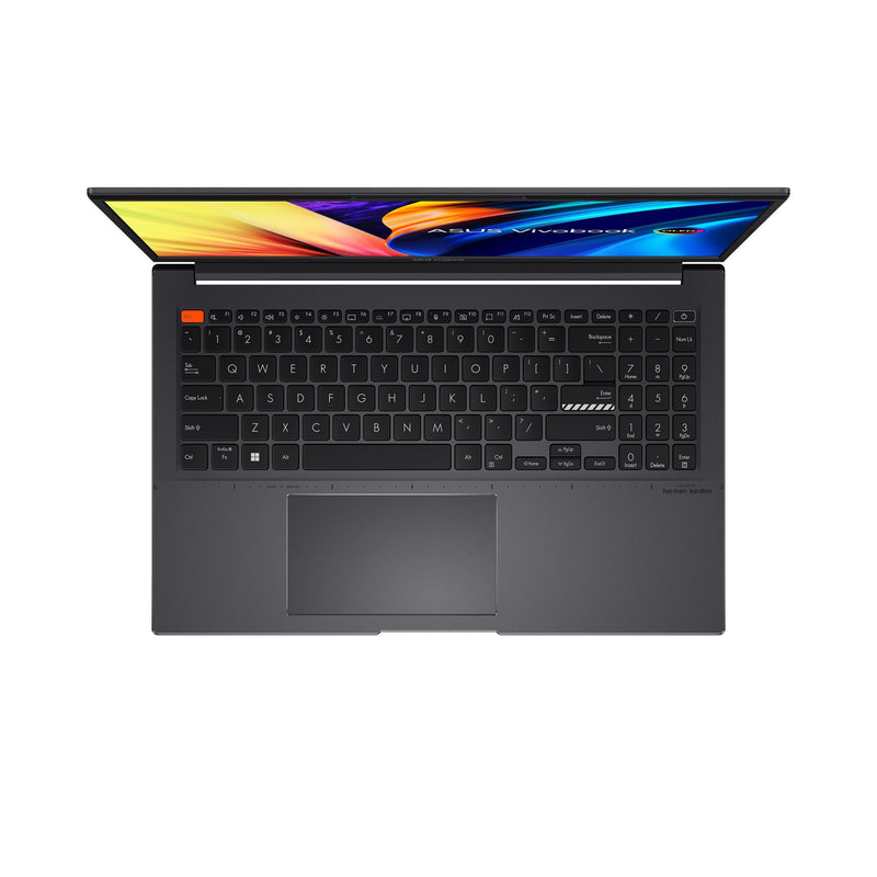Asus Vivobook S 15 OLED K3502ZA-MA070WS Laptop (Indie Black) | 15.6" 2.8K | i7-12700H | 16GB RAM | 512GB SSD | Intel® Iris Xe Graphics | Windows 11 Home | MS Office Home & Student 2021 | Asus BP1504 Casual Backpack - DataBlitz