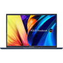 Asus Vivobook 14X OLED M1403QA-LY501WS Laptop (Quiet Blue) | 14" 1920 x 1200 | Ryzen 5 5600H | 8 GB RAM DDR4 | 512 GB SSD | AMD Radeon Vega 7 | Windows 11 Home | MS Office Home & Student 2021 | Asus BP1504 Casual Backpack - DataBlitz