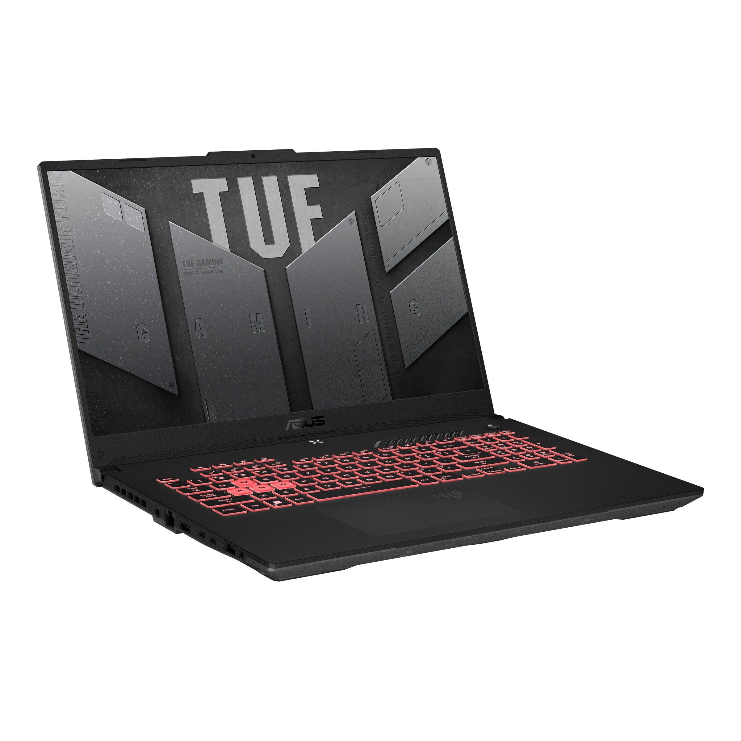 ASUS TUF Gaming F15 (2022) FX507ZC-HN068W Laptop (Mecha Grey) | 15.6”  FHD | i7-12700H | 8GB DDR5 | 512GB SSD | RTX™ 3050 | Windows 11 Home | TUF Gaming Backpack - DataBlitz