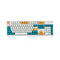 Leopold FC900RBT 104 Keys High-End Mechanical Bluetooth Keyboard (Milk Turquoise) (Brown Switch) (FC900RBTN/EMTPD(Y)) - DataBlitz