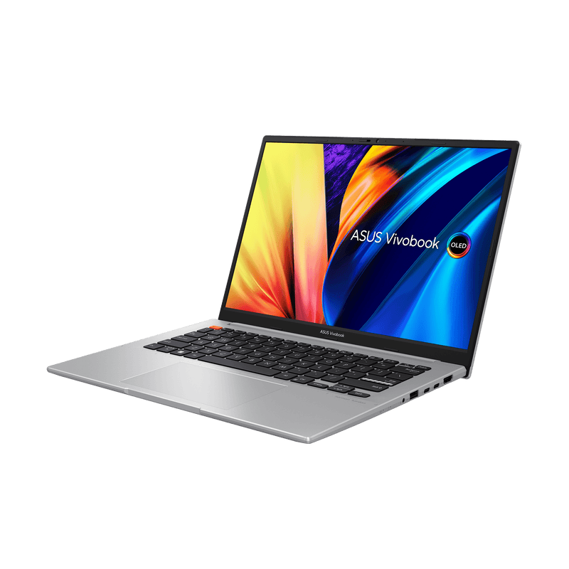 Asus Vivobook S 14 Oled K3402ZA-KM130WS Laptop (Neutral Grey) | 14" 2.8K | i5-12500H | 4GB DDR4 | 512 GB SSD | Intel® Iris Xe Graphics | Windows 11 Home | MS Office H&S 2021 | Asus BP1504 Backpack - DataBlitz