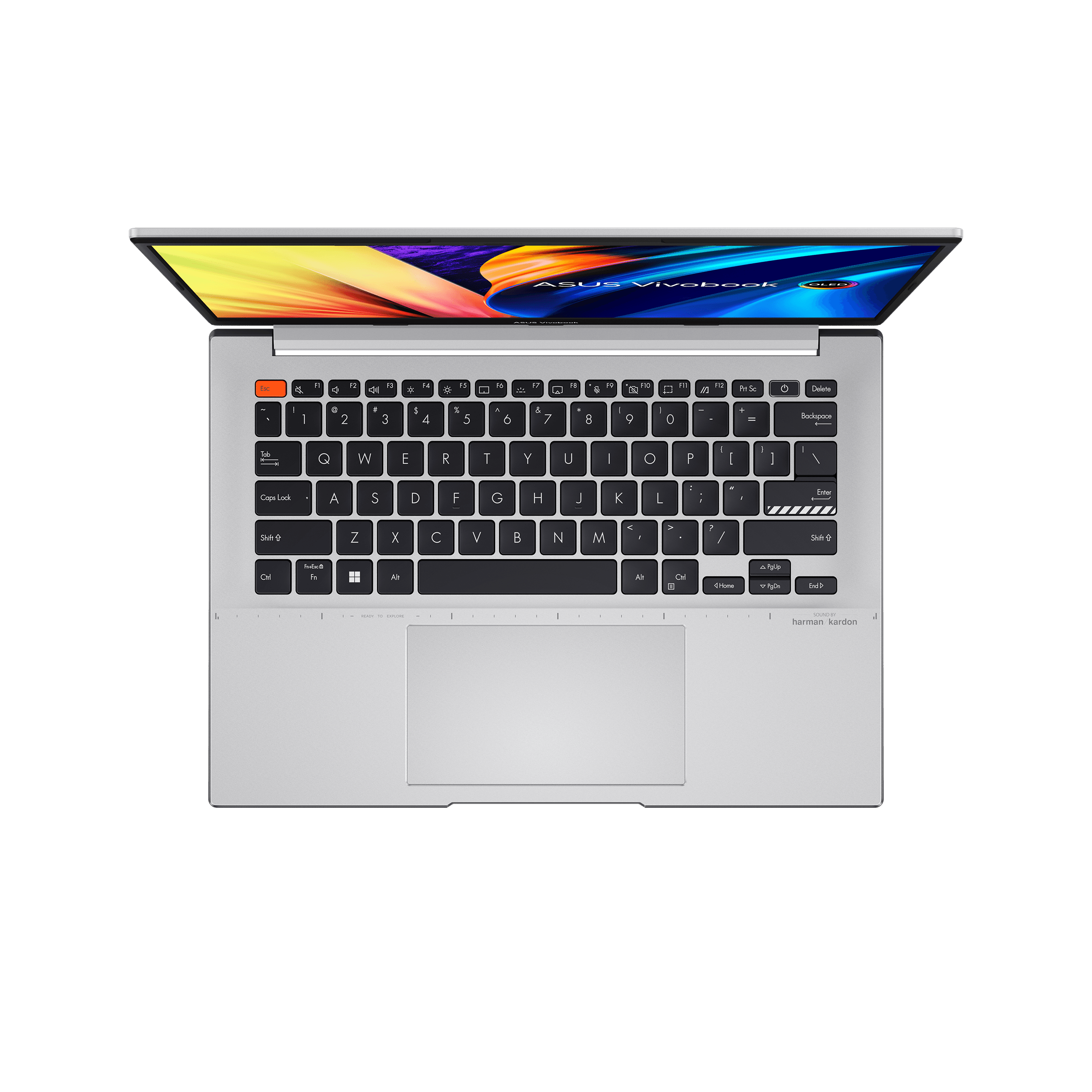 Asus Vivobook S 14 Oled K3402ZA-KM130WS Laptop (Neutral Grey) | 14" 2.8K | i5-12500H | 4GB DDR4 | 512 GB SSD | Intel® Iris Xe Graphics | Windows 11 Home | MS Office H&S 2021 | Asus BP1504 Backpack - DataBlitz