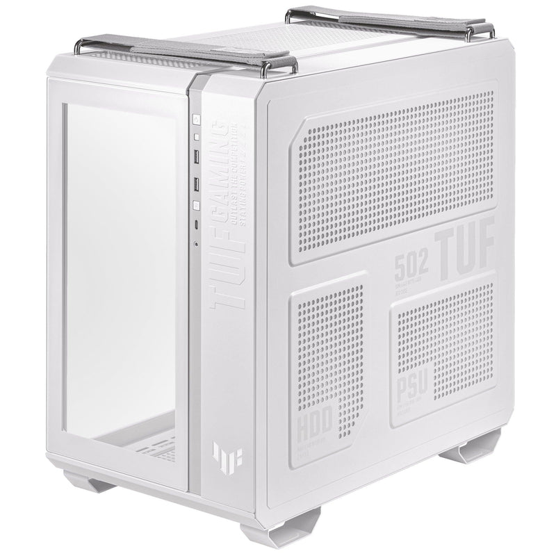 ASUS TUF GT502 PC Gaming Case (White) - DataBlitz