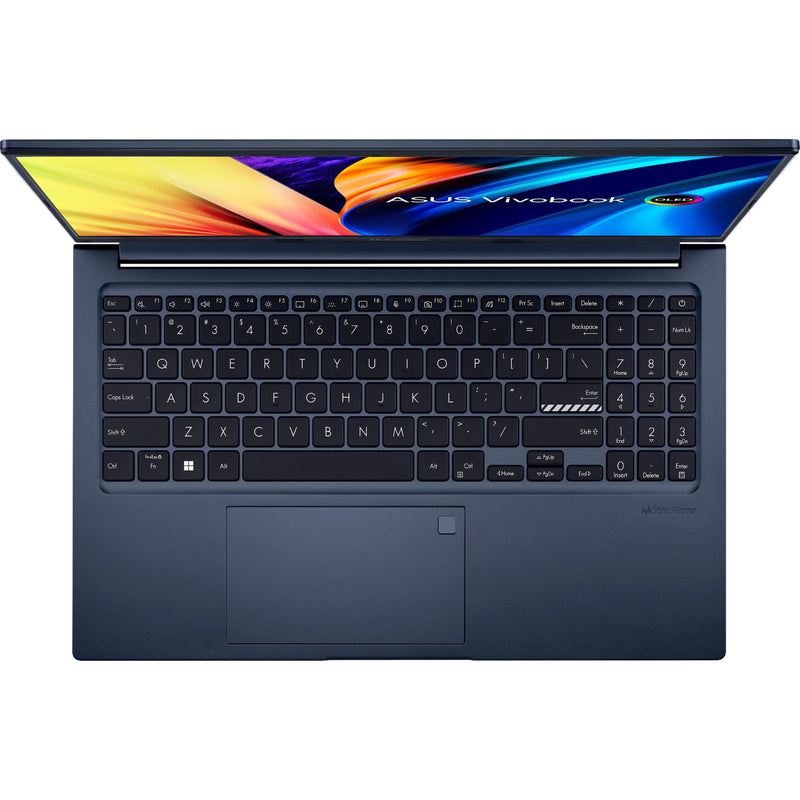 ASUS Vivobook 15X X1503ZA-MA347WS Laptop (Quiet Blue) | 15.6" OLED | i5-12500H | 8GB DDR4 | 512 GB SSD | Intel UHD Graphics | Windows 11 Home | MS Office Home & Student 2021 | ASUS BP1504 Casual Backpack - DataBlitz