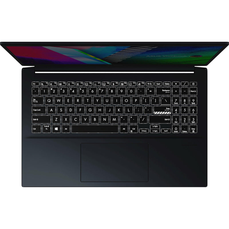 ASUS Vivobook Pro 15 OLED M3500QC-L1080TS Laptop (Quiet Blue) | 15.6" FHD | 16GB DDR4 | 512GB SSD | RTX™ 3050 | Windows 10 Home |  MS Office Home & Student 2021 | ASUS BP1504 Casual Backpack - DataBlitz