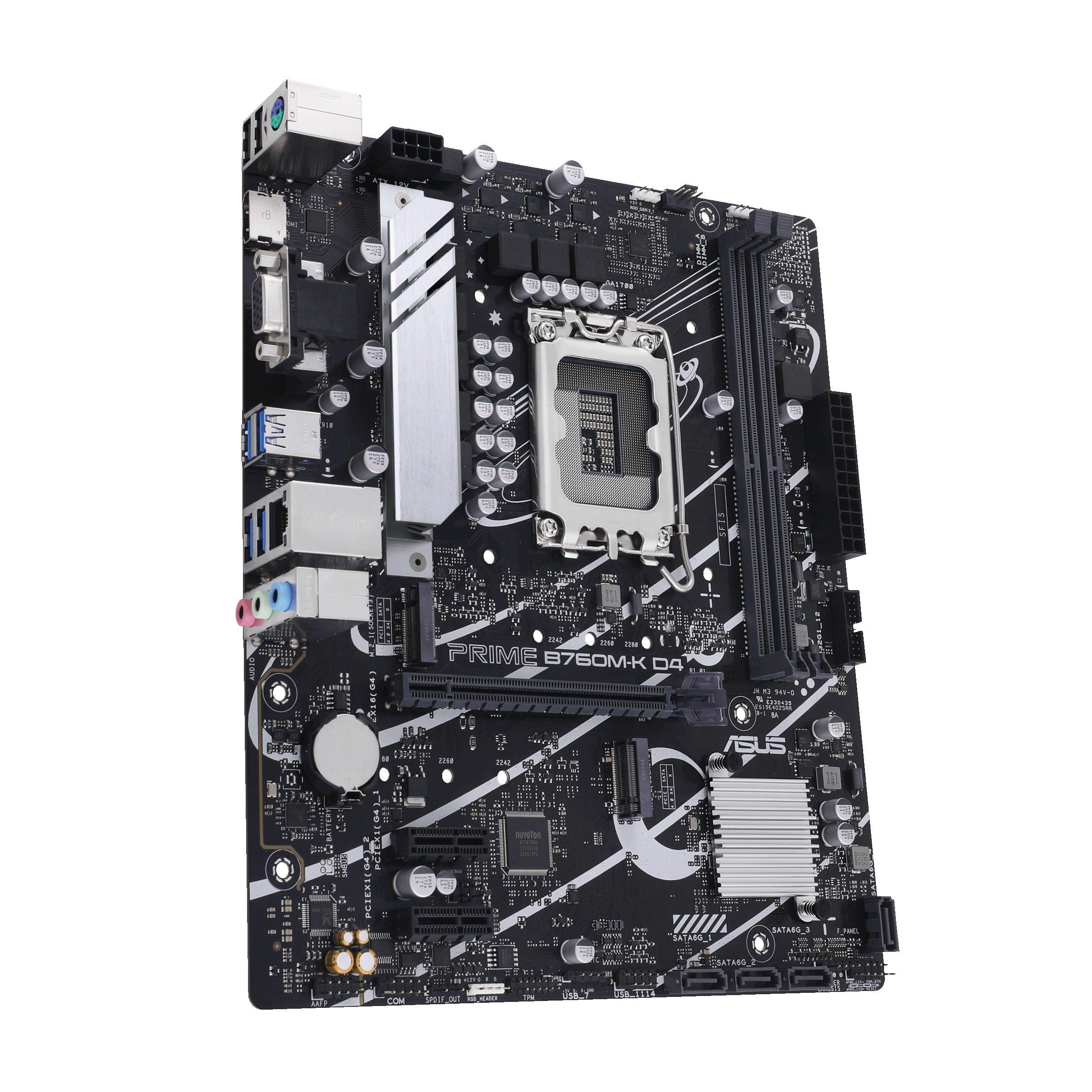 Asus Prime B760M-K D4 Motherboard - DataBlitz