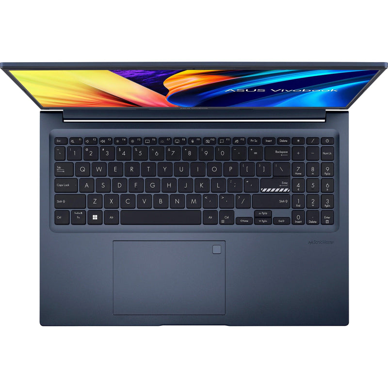 ASUS Vivobook 16X M1603QA-MB230WS Laptop (Quiet Blue) | 16" WUXGA (1920 x 1200) | Ryzen 5 5600H | 8GB RAM | 512 GB SSD | AMD Radeon Vega 7 Graphics | Windows 11 Home | MS Office Home & Student 2021 | ASUS BP1504 Casual Backpack - DataBlitz