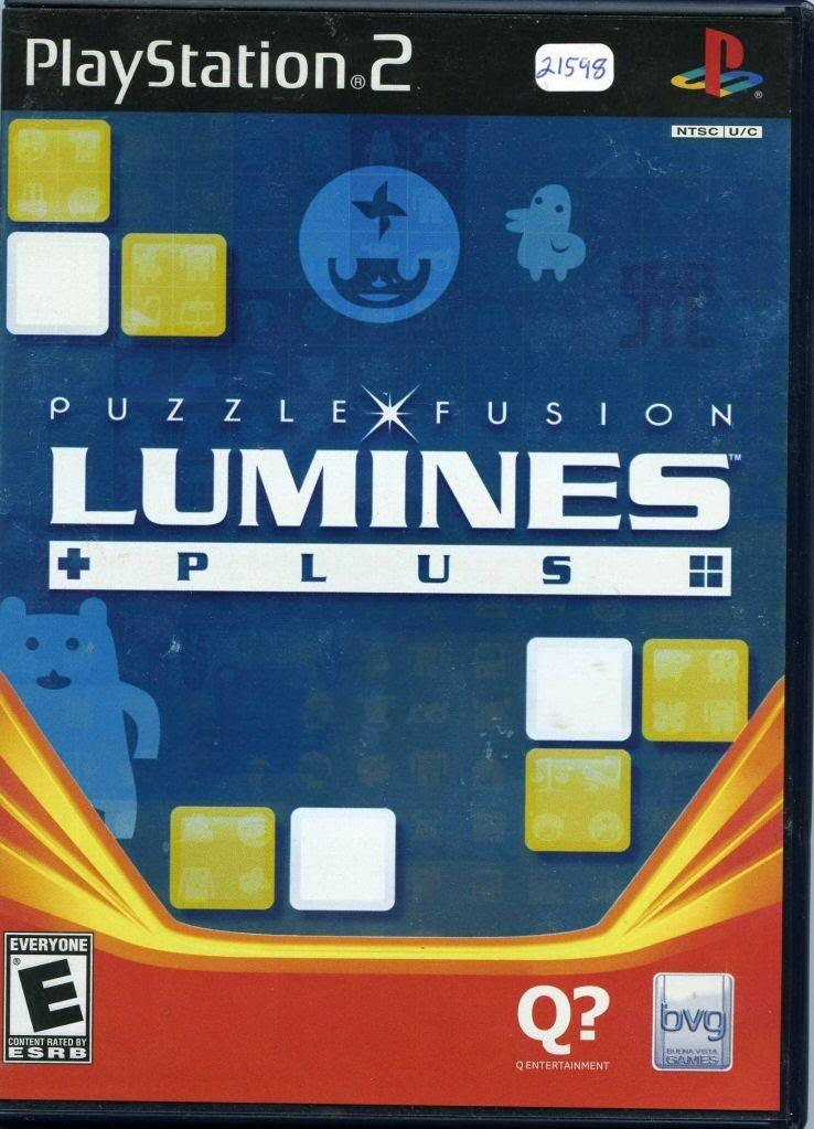 PS2 LUMINES PLUS PUZZLE FUSION - DataBlitz