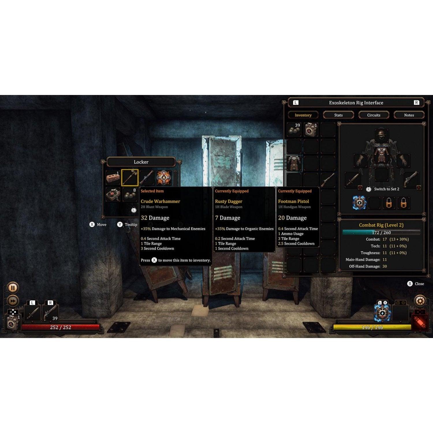 NINTENDO SWITCH VAPORUM STEAMPUNK DUNGEON CRAWLER