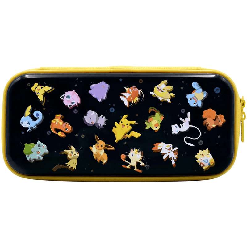 HORI NSW VAULT CASE POKEMON STARS FOR NINTENDO SWITCH/SWITCH LITE (BLACK/YELLOW) (NSW-292A) - DataBlitz
