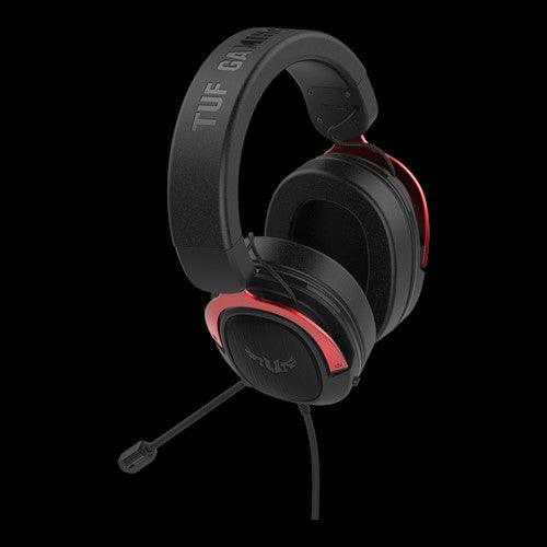 ASUS TUF H3 WIRED STEREO GAMING HEADSET (RED) - DataBlitz