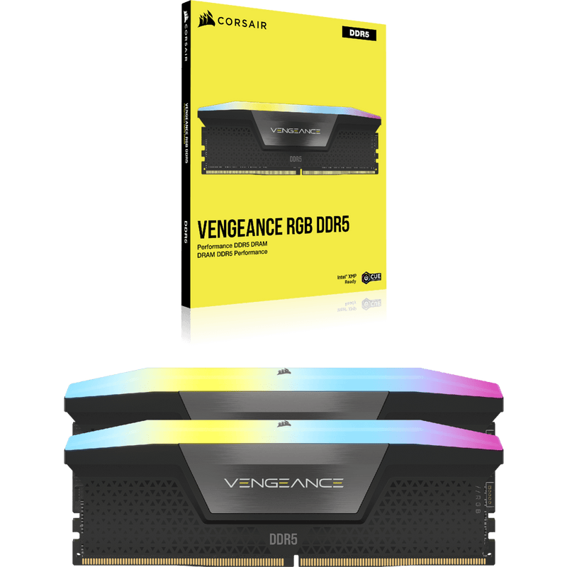 Corsair Vengeance RGB 64GB (2X32GB) 6000MHZ DDR5 DRAM Memory Kit - DataBlitz