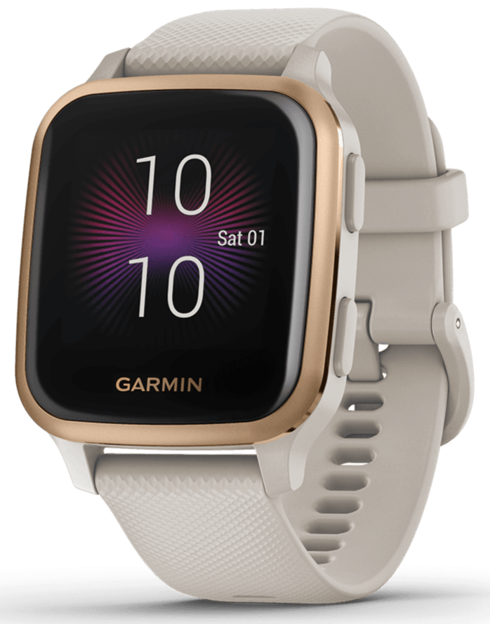 GARMIN VENU SQ MUSIC EDITION SMARTWATCH (LIGHT SAND/ROSE GOLD) (010-02426-81) - DataBlitz