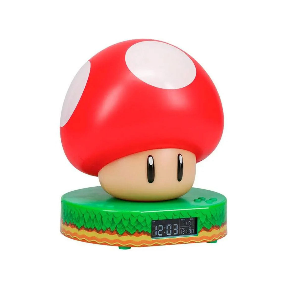 Paladone Super Mario Super Mushroom Digital Alarm Clock (PP10064NN)