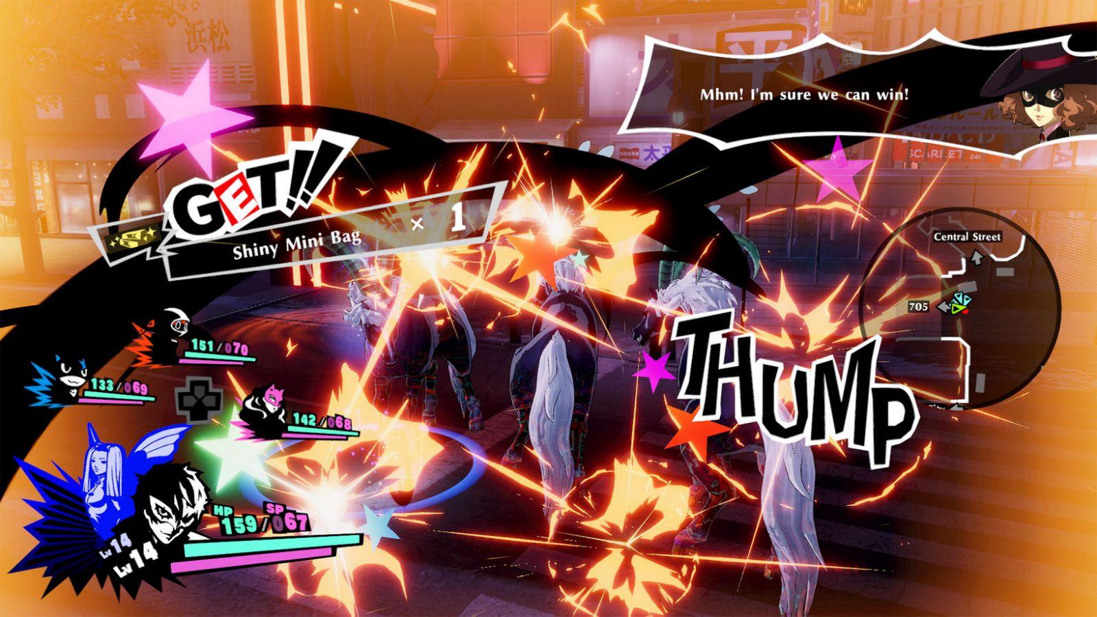 PS4 PERSONA 5 SCRAMBLE THE PHANTOM STRIKERS ALL (ENG/FR) - DataBlitz