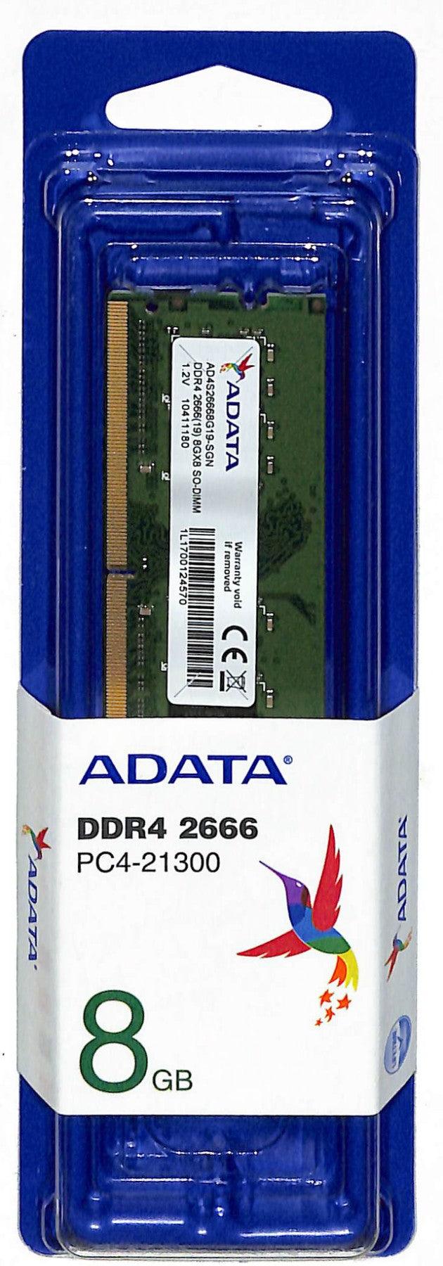Dimm Adata 8gb Ddr4 2400 Adata 8gb 8gb 2400mhz Ram ADATA 8GB DDR4