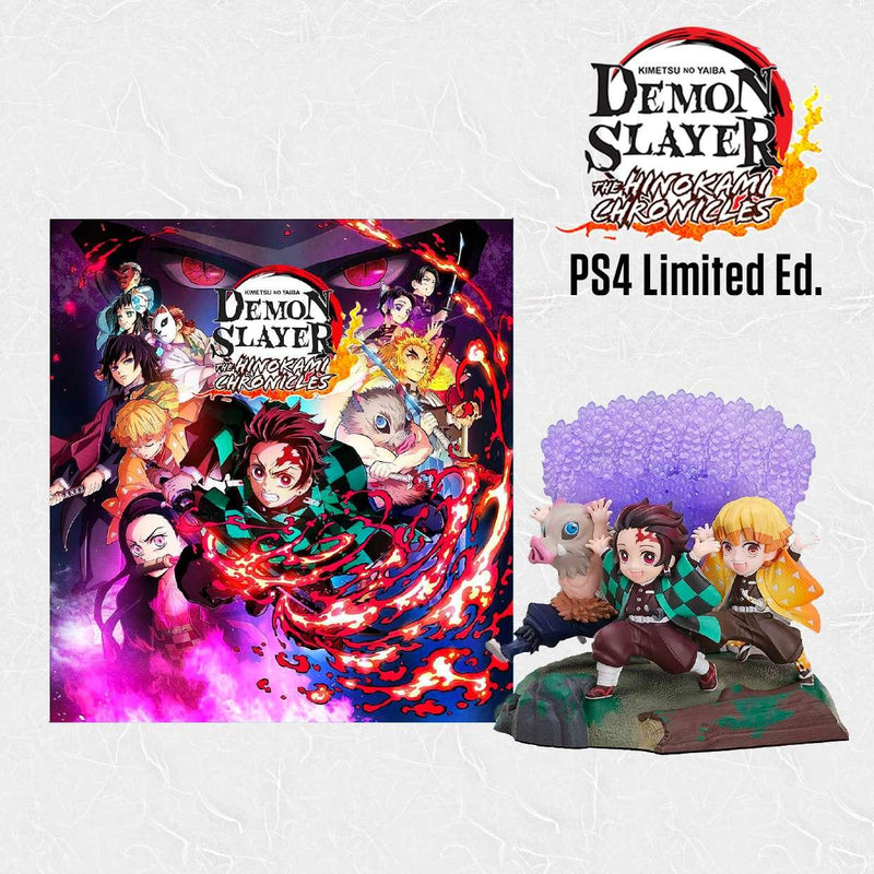 PS4 DEMON SLAYER-KIMETSU NO YAIBA-THE HINOKAMI CHRONICLES LIMITED ED. REG.3 - DataBlitz
