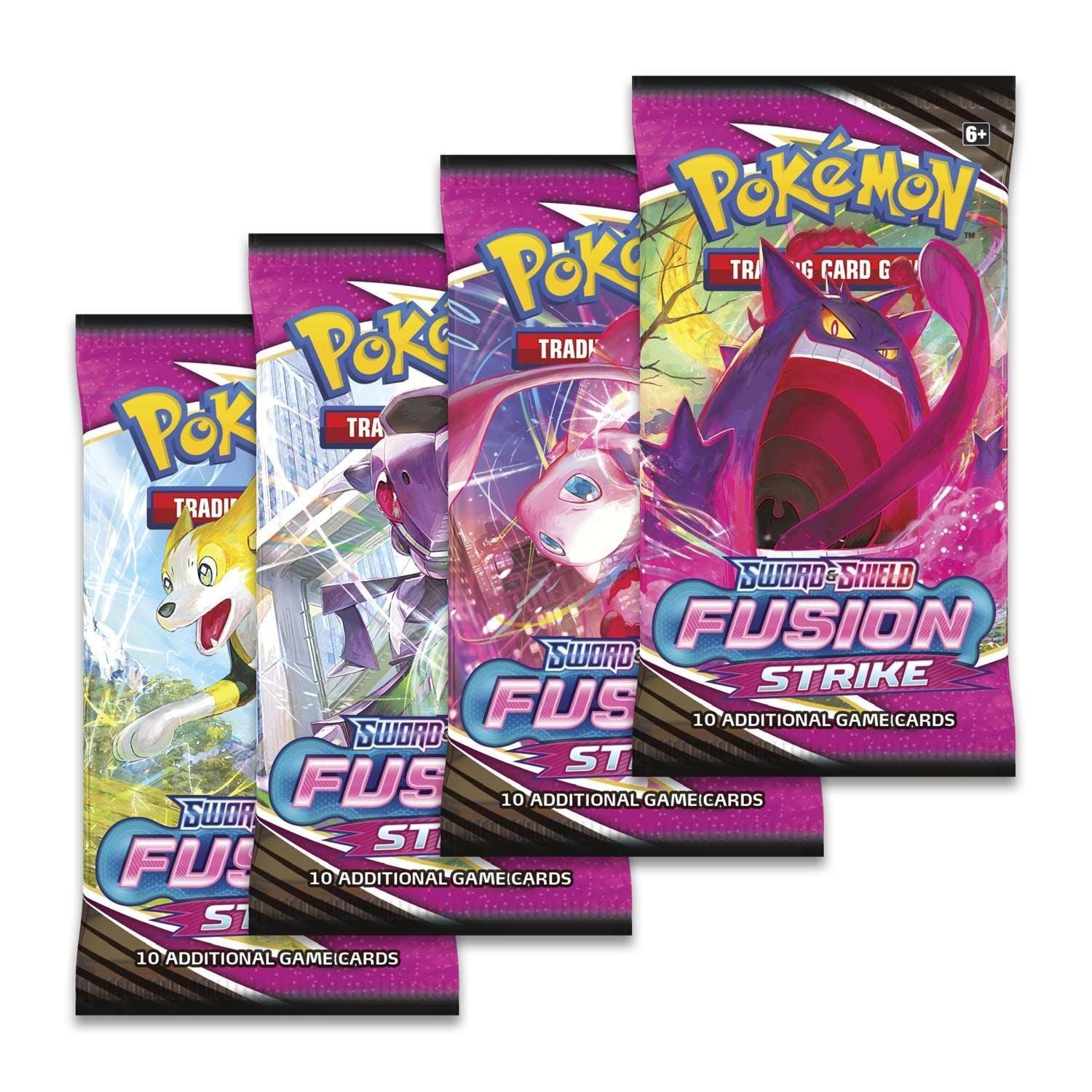 POKEMON TRADING CARD GAME SS8 SWORD & SHIELD FUSION STRIKE BOOSTER (179-80916) (ONE RAMDOM BOOSTER PACK) - DataBlitz
