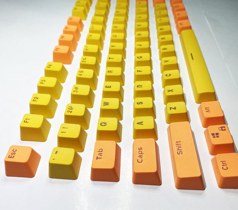 104 Doubleshot OEM PBT Keycaps (Charmander) - DataBlitz