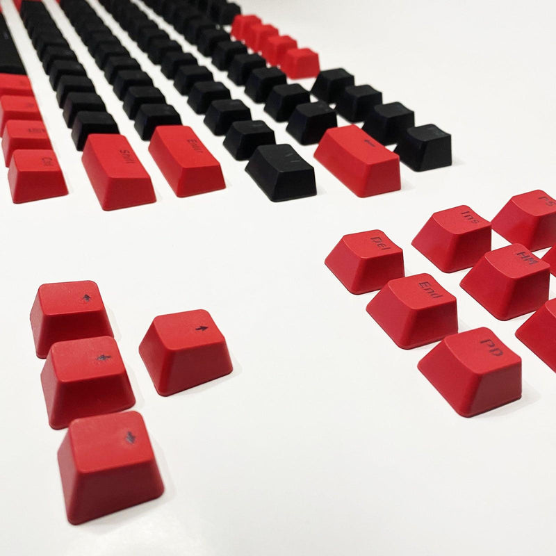 Ddr Keycaps 104 Doubleshot OEM PBT Keycaps (Red Dragon) (PBT2-16) - DataBlitz