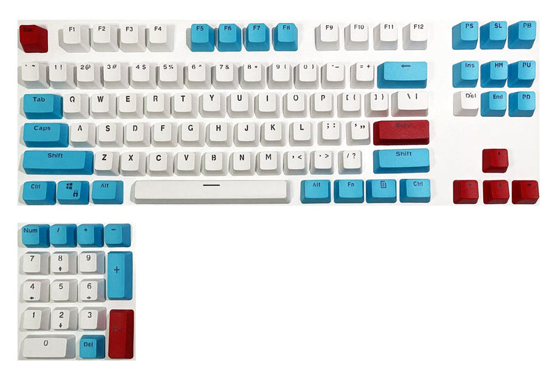 104 Doubleshot OEM PBT Keycaps (Manch) - DataBlitz