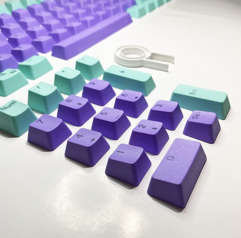 104 Doubleshot OEM PBT Keycaps (Purple Love) (PBT2-33) - DataBlitz