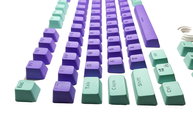 104 Doubleshot OEM PBT Keycaps (Purple Love) (PBT2-33) - DataBlitz