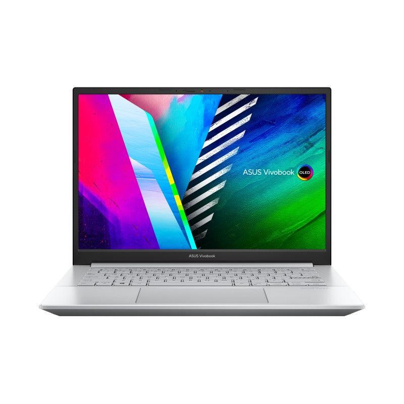 ASUS VIVOBOOK PRO 14 OLED M3401QA-KM050W LAPTOP (COOL SILVER) | 14" 2.8K | RYZEN™ 5 5600H | 8GB DDR4 | 512GB SSD | AMD RADEON | WIN11 + FREE ASUS NEREUS BACKPACK - DataBlitz