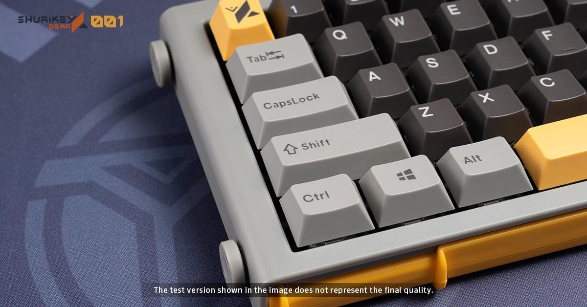 SHURIKEY SKB65 HANZO 001 MECHANICAL KEYBOARD (VARMILO EC ROSE V2) (S01A001B002C1D01E001) - DataBlitz