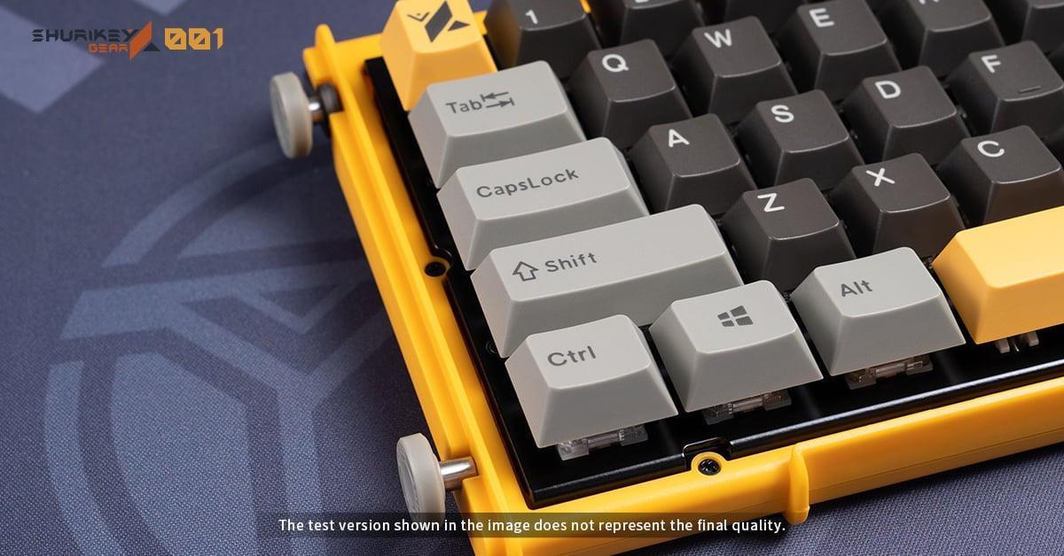 SHURIKEY SKB65 HANZO 001 MECHANICAL KEYBOARD (VARMILO EC ROSE V2) (S01A001B002C1D01E001) - DataBlitz