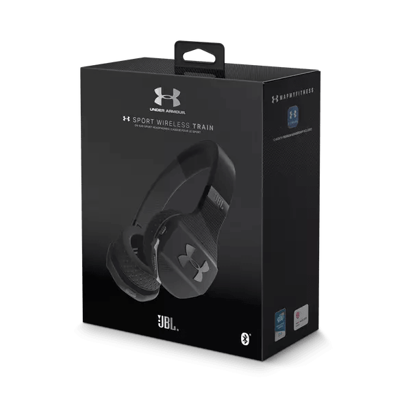 JBL Under Armour Train Wireless On-Ear Sports Headphone (Black) - DataBlitz
