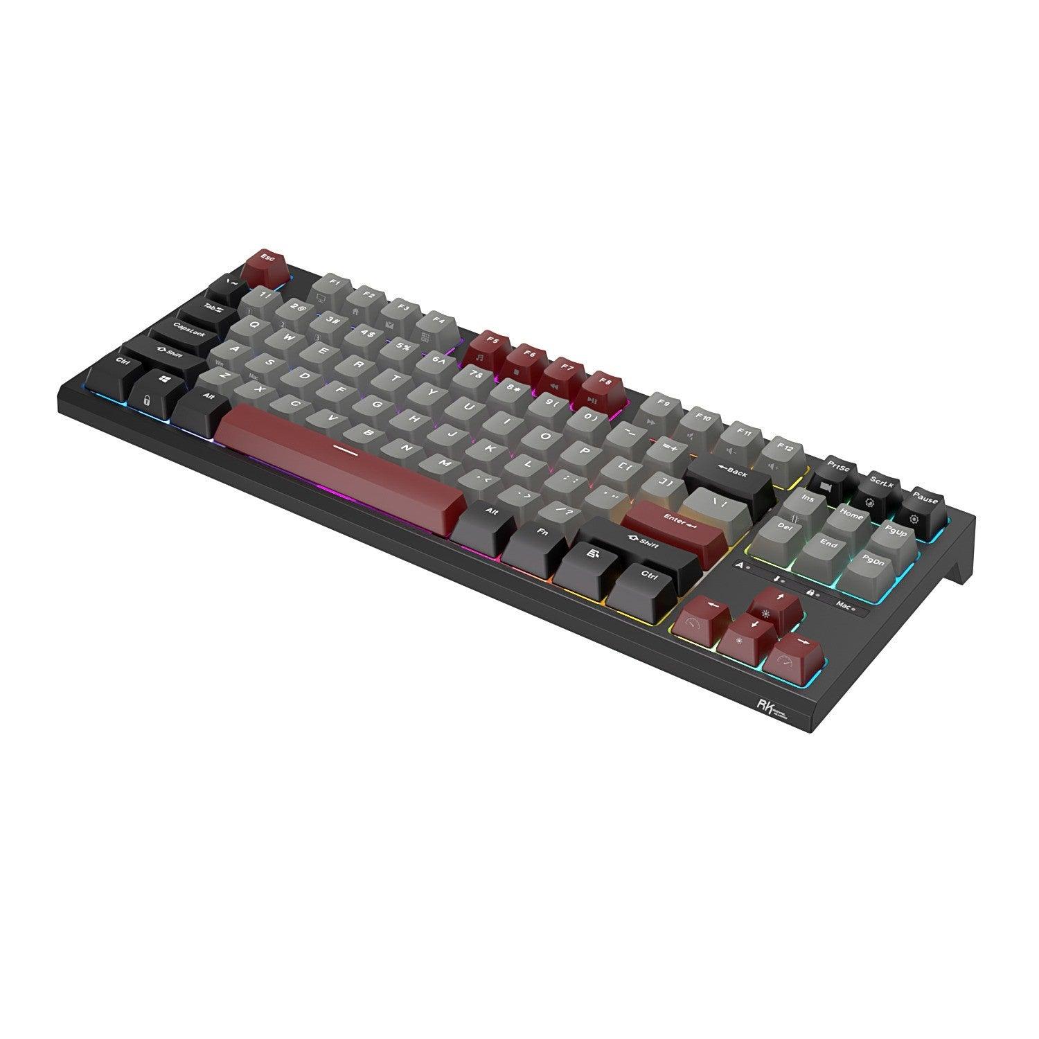 Royal Kludge RK-R87 Single-Mode RGB 87 Keys Hot Swappable Mechanical Keyboard Black (Blue Switch) - DataBlitz