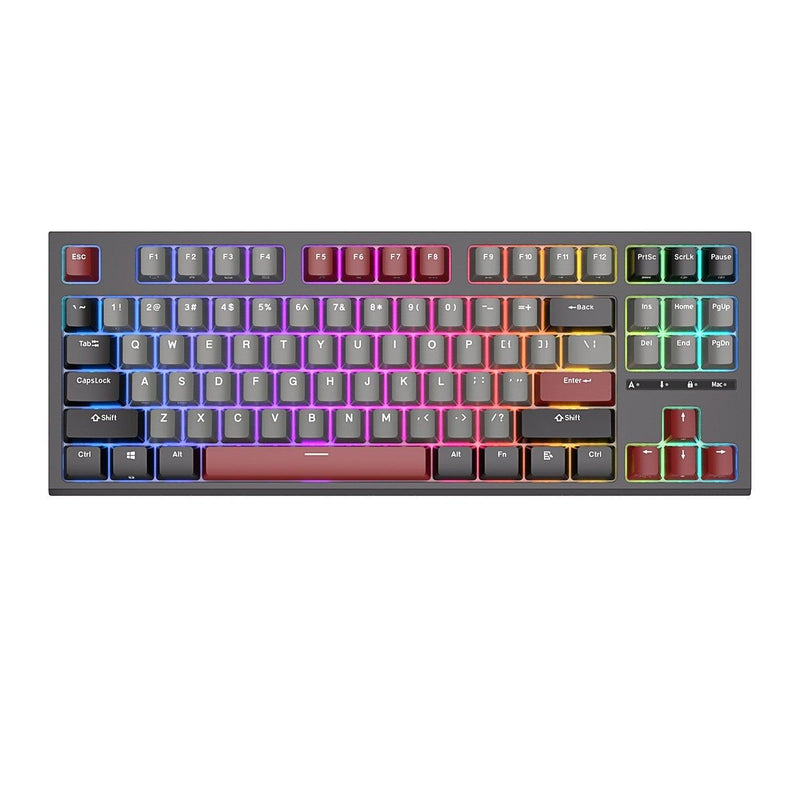 Royal Kludge RK-R87 Single-Mode RGB 87 Keys Hot Swappable Mechanical Keyboard Black (Blue Switch) - DataBlitz