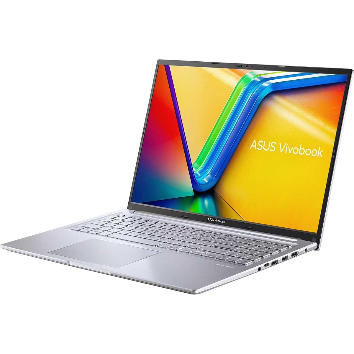 Asus Vivobook 16 OLED X1605ZA-MB066WS Laptop (Tranparent Silver) | 16”  WUXGA (1920 x 1200) | i5-1235U | 8 GB RAM | 512 GB SSD | Intel UHD Graphics | Windows 11 Home | MS Office Home & Student 2021 | ASUS BP1504 Casual Backpack - DataBlitz