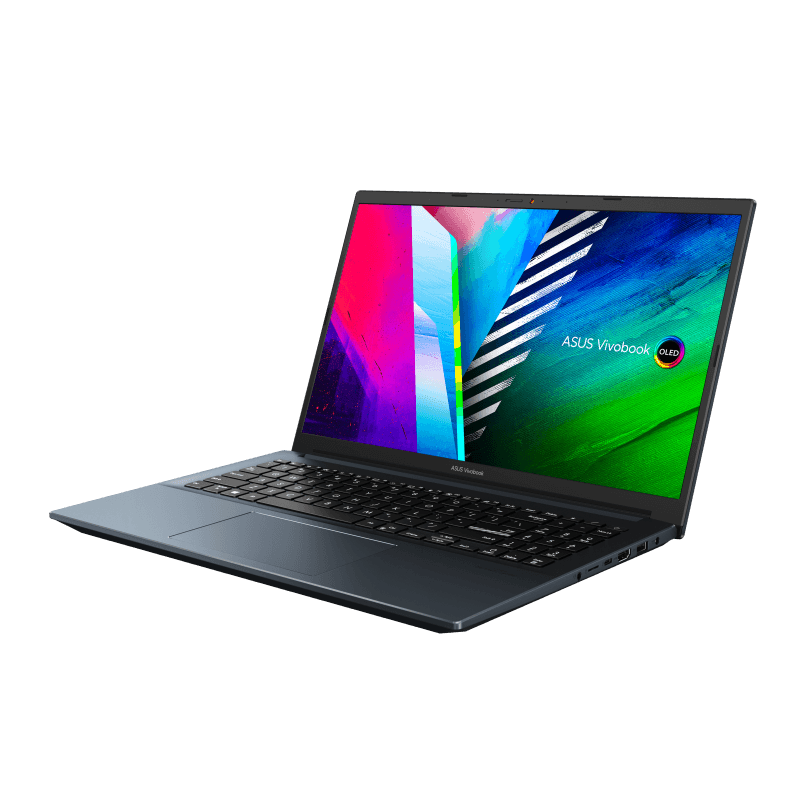 ASUS VIVOBOOK PRO 15 OLED K3500PH-L1085TS LAPTOP (QUIET BLUE) | 15.6" FHD | i5-11300H | 8GB DDR4 | 512GB SSD | GTX 1650 | WIN10 + MS OFFICE HOME & STUDENT 2019 + ASUS NEREUS BACKPACK (BLACK) - DataBlitz