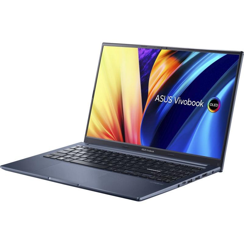 ASUS Vivobook 15X OLED M1503IA-L1071WS Laptop (Quiet Blue) | 15.6" FHD OLED | Ryzen™ 5 4600H | 8GB DDR4 | 512GB SSD | AMD Radeon™ Graphics | Windows 11 Home | MS Office Home & Student 2021 | ASUS BP1504 Casual Backpack - DataBlitz