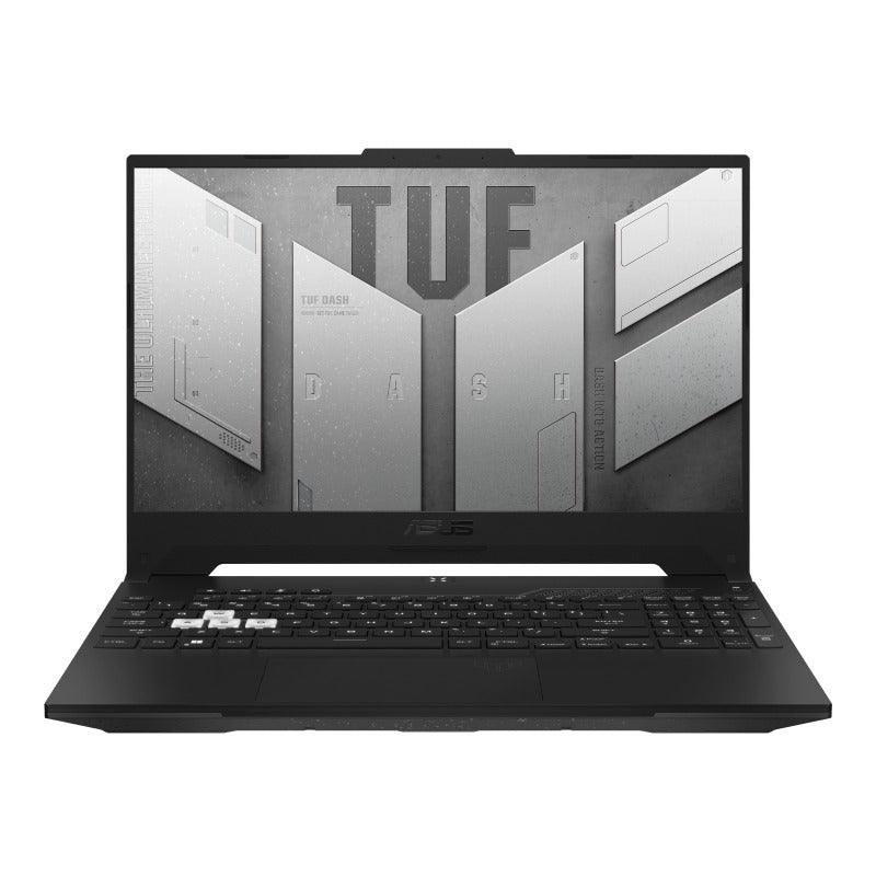 ASUS TUF Dash F15 (2022) FX517ZE-HN031W Gaming Laptop (Off Black) | 15.6” FHD | i7-12650H | 8GB DDR5 | 512GB SSD | RTX™ 3050 Ti | Windows 11 Home | TUF Gaming Backpack - DataBlitz