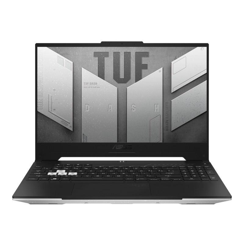 ASUS TUF Dash F15 (2022) FX517ZM-HQ037W Laptop (Moonlight White) | 15.6”  WQHD | i7-12650H | 16GB DDR5 | 1TB SSD | RTX™ 3060 | TUF Gaming Backpack | ASUS TUF P304 M5 V2 Gaming Mouse - DataBlitz