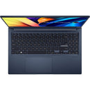 ASUS Vivobook 15X OLED M1503IA-L1071WS Laptop (Quiet Blue) | 15.6" FHD OLED | Ryzen™ 5 4600H | 8GB DDR4 | 512GB SSD | AMD Radeon™ Graphics | Windows 11 Home | MS Office Home & Student 2021 | ASUS BP1504 Casual Backpack - DataBlitz