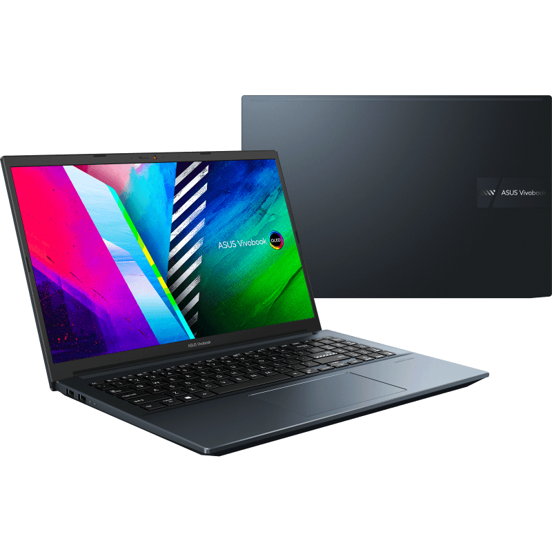 ASUS VIVOBOOK PRO 15 OLED K3500PH-L1085TS LAPTOP (QUIET BLUE) | 15.6" FHD | i5-11300H | 8GB DDR4 | 512GB SSD | GTX 1650 | WIN10 + MS OFFICE HOME & STUDENT 2019 + ASUS NEREUS BACKPACK (BLACK) - DataBlitz