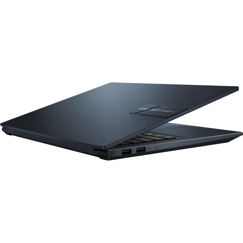 ASUS VIVOBOOK PRO 14 OLED M3401QA-KM051TS LAPTOP (QUIET BLUE) | 14.0” 2.8K OLED | RYZEN 7 5800H | 16GB DDR4 | 512GB SSD | AMD RADEON | WIN10   + MS OFFICE HOME & STUDENT 2019 + ASUS NEREUS BACKPACK/BK - DataBlitz