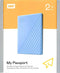 WD MY PASSPORT EXTERNAL HARD DRIVE 3.0 2TB (BLUE) + WD SOFT POUCH - DataBlitz