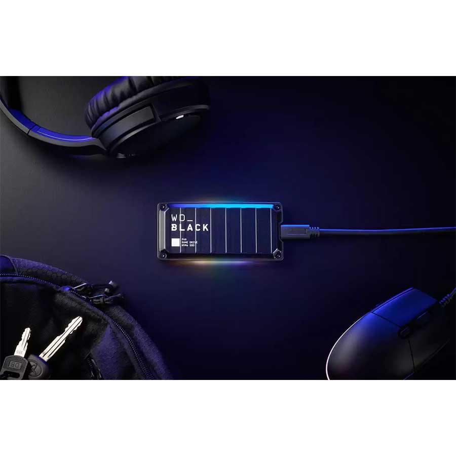 WD Black P40 1TB Portable Gaming External SSD Compatible With PS5/PS4/XBOX/PC (WDBAWY0010BBK-WESN) - DataBlitz