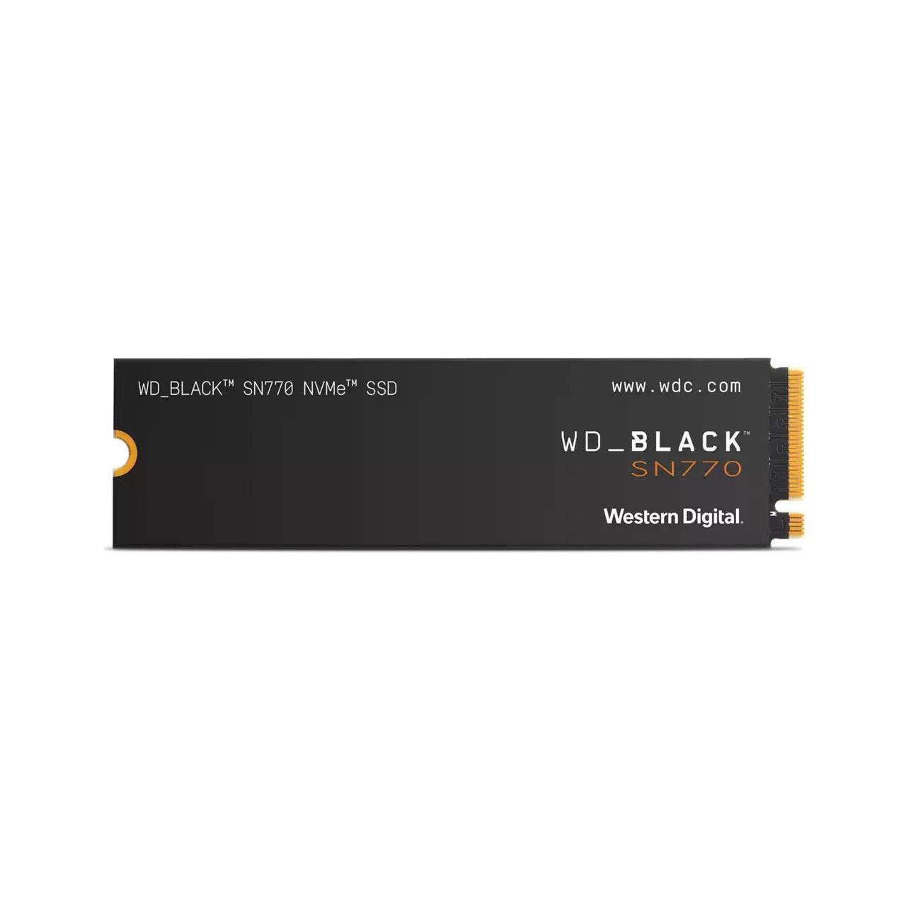 WD Black SN770 500GB NVME PCIE GEN4 M.2 Internal SSD (WDS500G3X0E) - DataBlitz