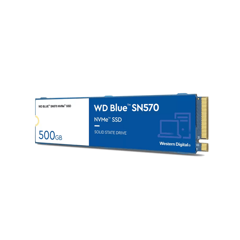 WD Blue SN570 500GB M.2 2280 PCIE GEN3 X4 NVME SSD (WDS500G3B0C) - DataBlitz