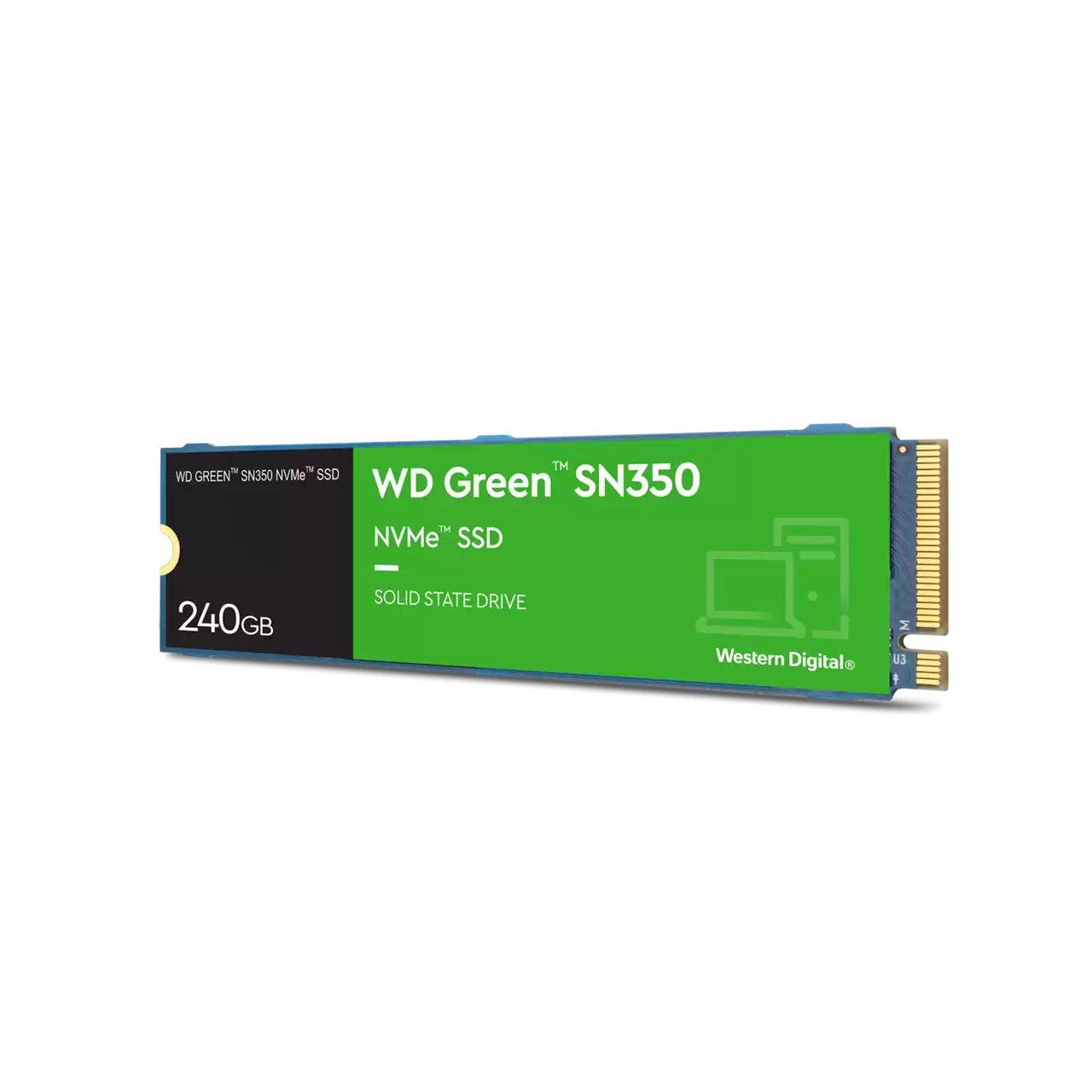 WD Green SN350 240GB M.2 2280 PCIE Internal SSD (WDS240G2G0C) - DataBlitz