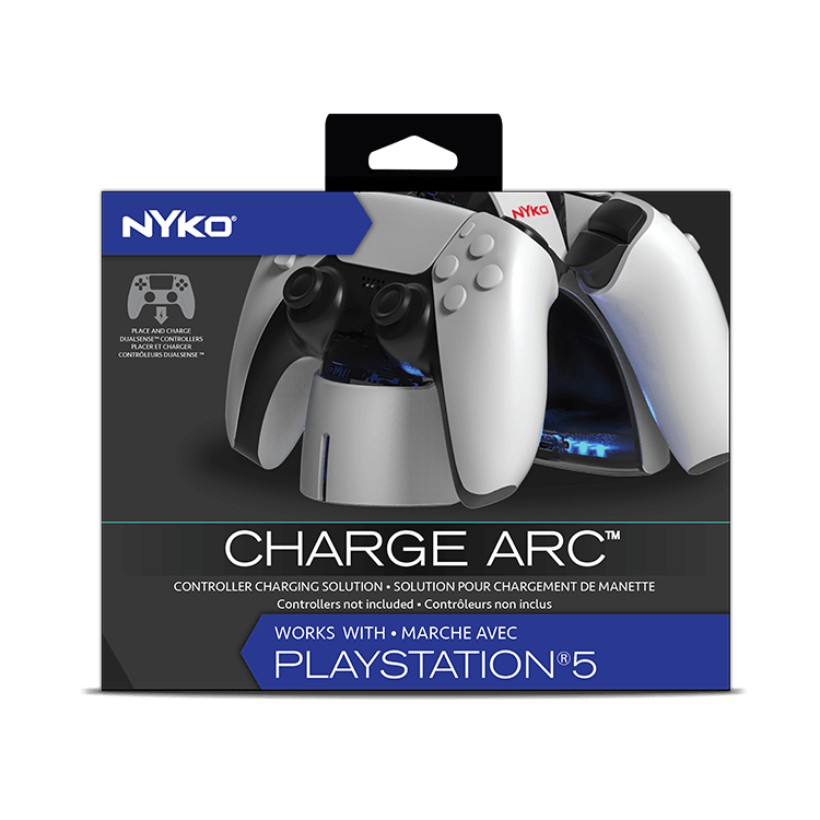 NYKO PS5 CHARGE ARC FOR 2 CONTROLLERS (83300) - DataBlitz