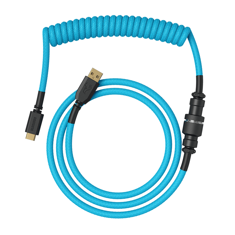 GLORIOUS COILED CABLE (ELECTRIC BLUE) - DataBlitz