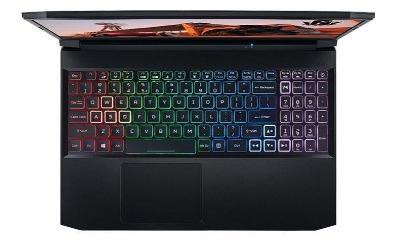 Acer Nitro 5 AN515-45-R5RJ Gaming Laptop (Shale Black) | 15.6” FHD (1920 x 1080) | Ryzen 9 5900HX | 16GB DDR4 | 512GB SSD | RTX 3070 | Windows 11 | Acer Predator Backpack 15.6 Blue - DataBlitz