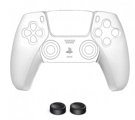 OIVO PS5 CONTROLLER GRIP SKIN FOR P-5 (WHITE) (IV-P5226)